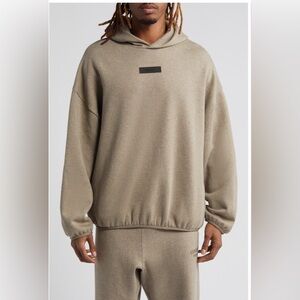 NWT Fear of God Essentials Logo Fleece Hoodie - Large